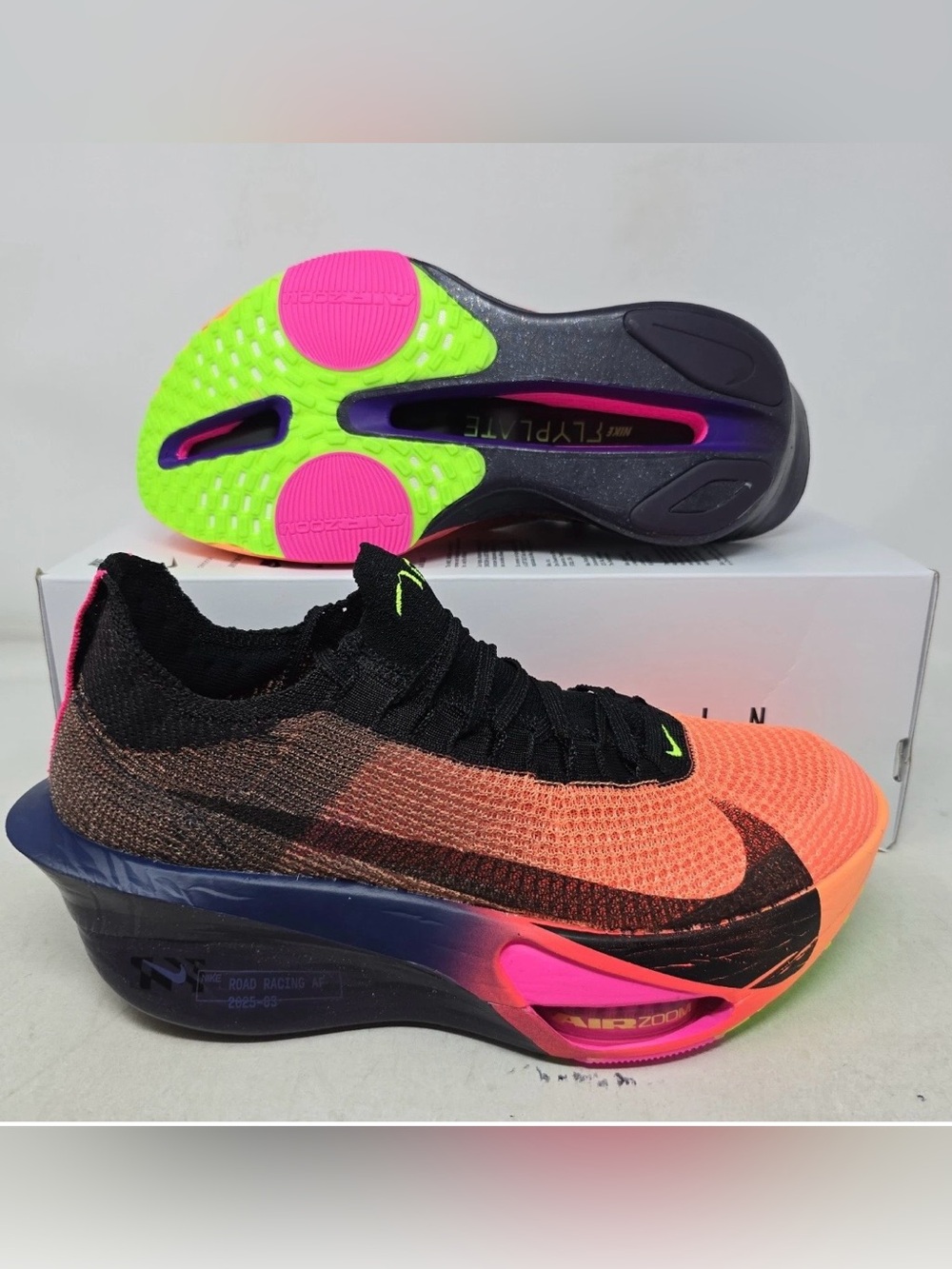 Nike Alphafly Next% 3 Orange Pulse Running Shoes IO9559-800 Wmns 7 8 9 10 - Picture 4 of 12